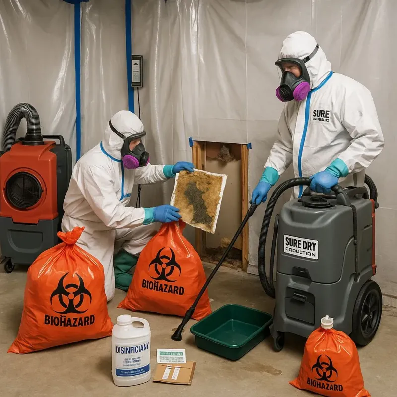 Contaminated Water Handling Protocols process in Stanford, CA